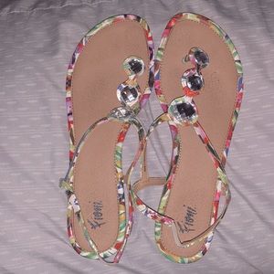 Fioni Sandals Multiple Colors Size 8